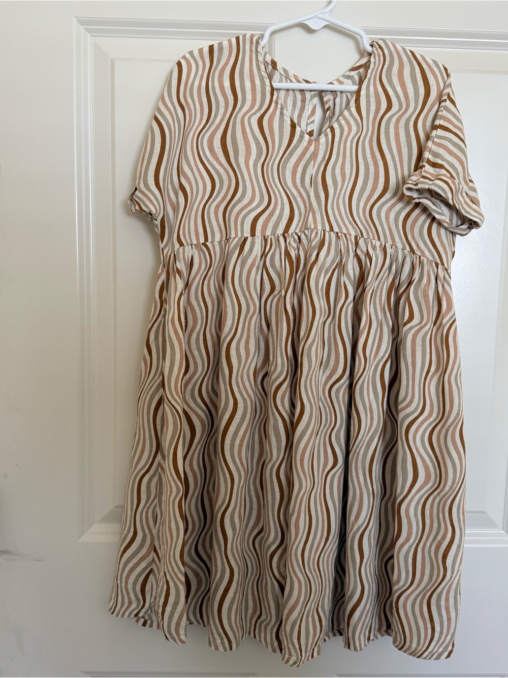 Rylee and Cru Linen dress 8-9